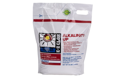 E-Z CLOR ALKALINTIY UP 10LB POUCH #47247400