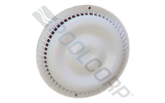 AFRAS 7 3/8" WHITE ANTI VORTEX COVER #11064W