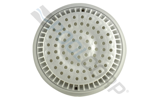 SUPERPRO 8'' ROUND WHITE ANTI-VORTEX COVER #SG6402310 VC