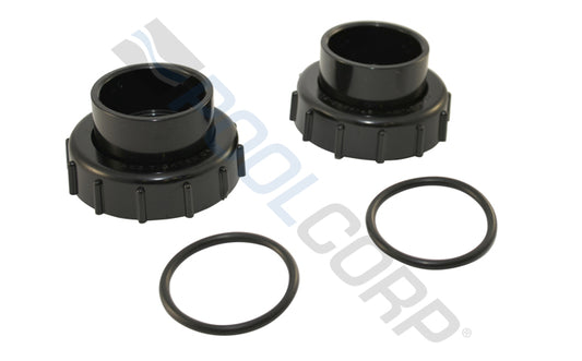 PENTAIR 2" x 2.5"BLACK VALVE ADAPTER KIT #270100