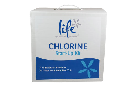 LIFE ESSENTIALS CHLORINE START-UP KIT FOR SPAS #47246410