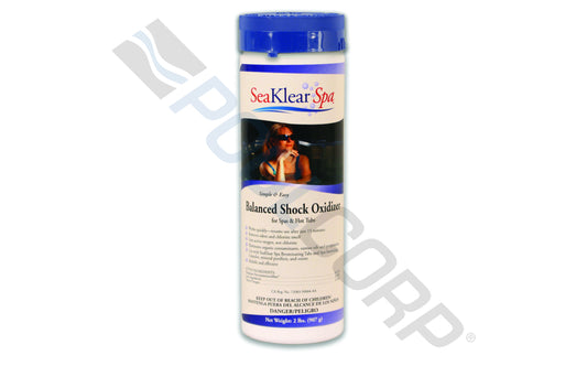 SEAKLEAR SPA BALANCED SHOCK OXIDIZER 2lb BOTTLE #90614SKR