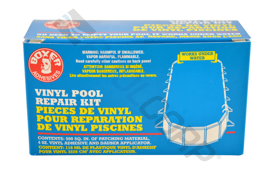 BOXER ADHESIVES 4oz VINYL POOL REPAIR KIT #110