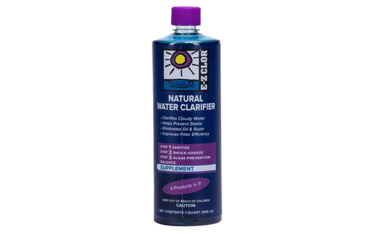 E-Z CLOR NATURAL WATER CLARIFIER 1qt #47247890