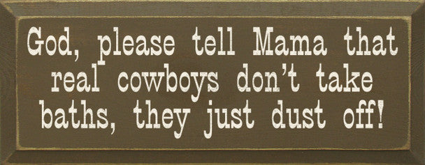 DECOR GOD PLEASE TELL MAMA #4029