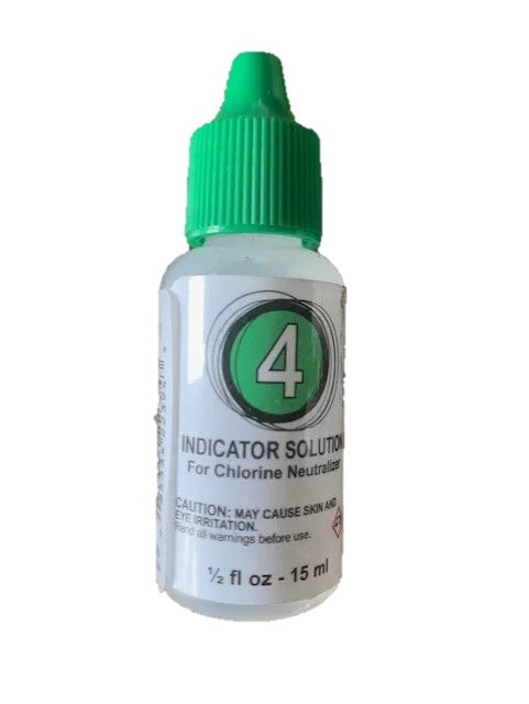 POOLSTYLE #4 SOLUTION CHLORINE NEUTRALIZER-1/2oz #22394